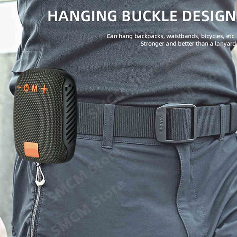 🚴‍♂️🎵 Vanntett Bluetooth-høyttaler for sykkel – IPX5, TWS-stereo, håndfrie samtaler. Sikker montering, 70 m rekkevidde. Sykle med rytmer! 🔊✨