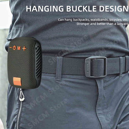 🚴‍♂️🎵 Vanntett Bluetooth-høyttaler for sykkel – IPX5, TWS-stereo, håndfrie samtaler. Sikker montering, 70 m rekkevidde. Sykle med rytmer! 🔊✨