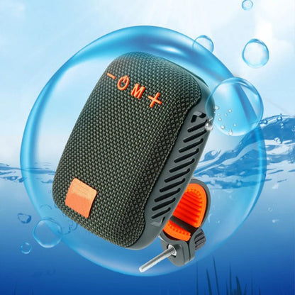 🚴‍♂️🎵 Vanntett Bluetooth-høyttaler for sykkel – IPX5, TWS-stereo, håndfrie samtaler. Sikker montering, 70 m rekkevidde. Sykle med rytmer! 🔊✨