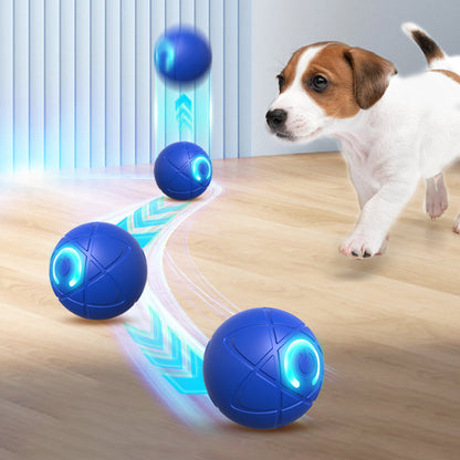 ⏰🔥BEGRENSET TID 50 % RABATT!🔥50 000+ SOLGT! 🐾 AUTOMATISK SPRETTENDE SMART KJÆLEDYRBALL MED FJERNKONTROLL – 3 interaktive moduser | Tyggesikker E-TPU | USB-C oppladbar 🎾