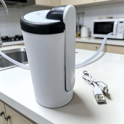 Sammenleggbar elektrisk vanndispenserpumpe