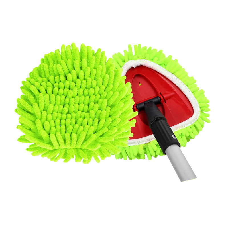 🧹 Chenille spinnmoppehode – ultraabsorberende mikrofiberrefillpads | Våt og tørr bruk | Maskinvaskbar | Passer de fleste spinnmopper ✨