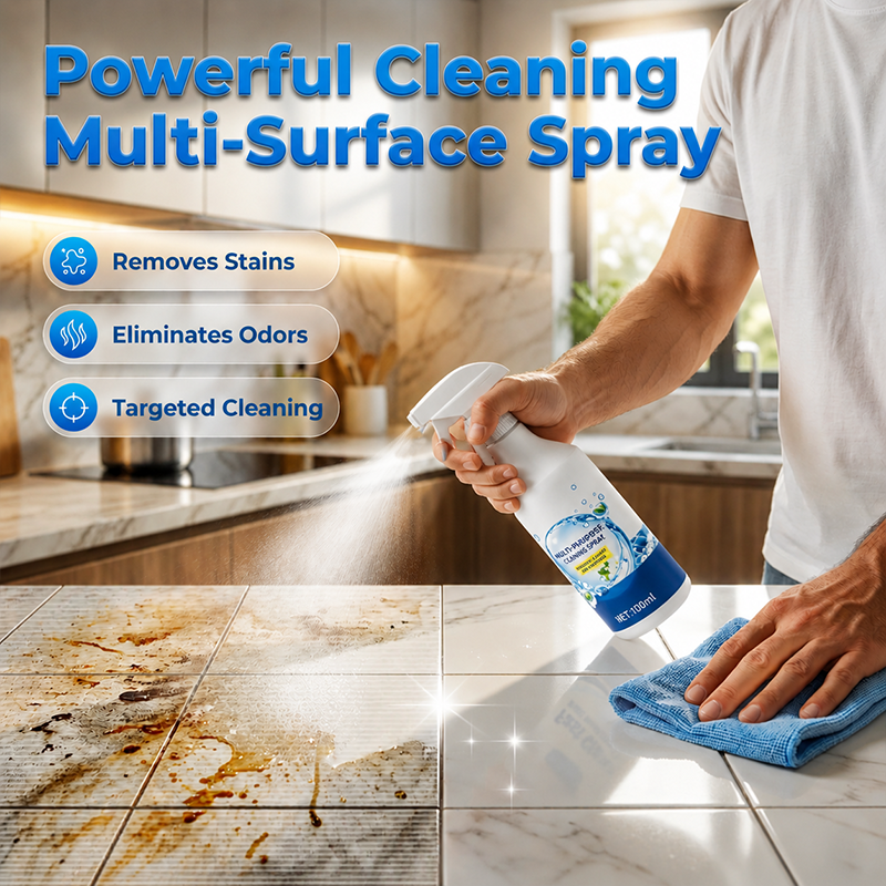 ✨Kjøp 2 få 1 gratis✨Rask rengjøringsspray for flere overflater