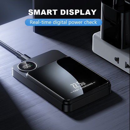 🔋⚡ 22,5 W powerbank – magnetisk, slank, lader opp 3 enheter samtidig!