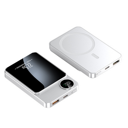 🔋⚡ 22,5 W powerbank – magnetisk, slank, lader opp 3 enheter samtidig!