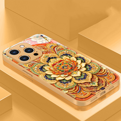 ✨Telefonveske i kinesisk mandala-stil