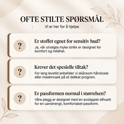 Casual damegenser med splittet V-hals