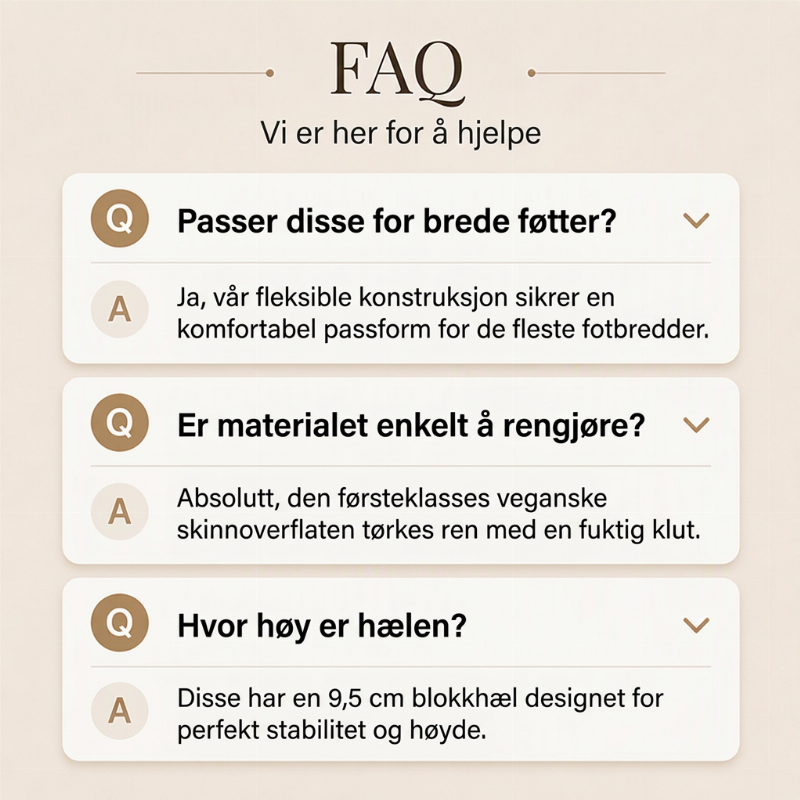Chic kvinners pumps med spiss tå og tykk høyhæl