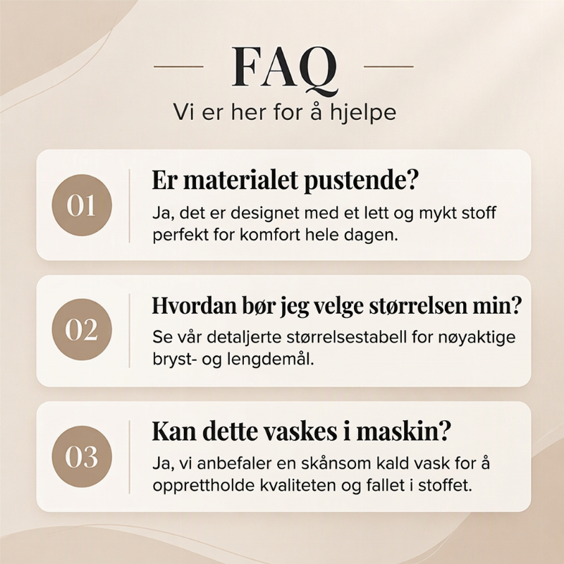 Stripete lappetei langermet maxikjole for kvinner