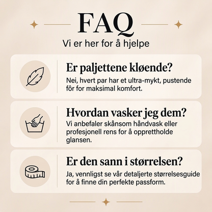 Breie bukser med glitterpaljetter for kvinner