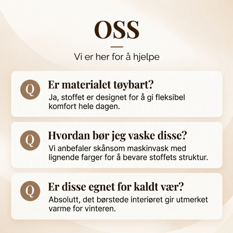 Uformelle termiske sportssweatbukser for kvinner
