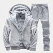 Tykt genser- og buksesett med hette for menn – Varmt og komfortabelt loungesett ✨🧥🍂